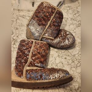 UGG Sequin Winter Boots size 7